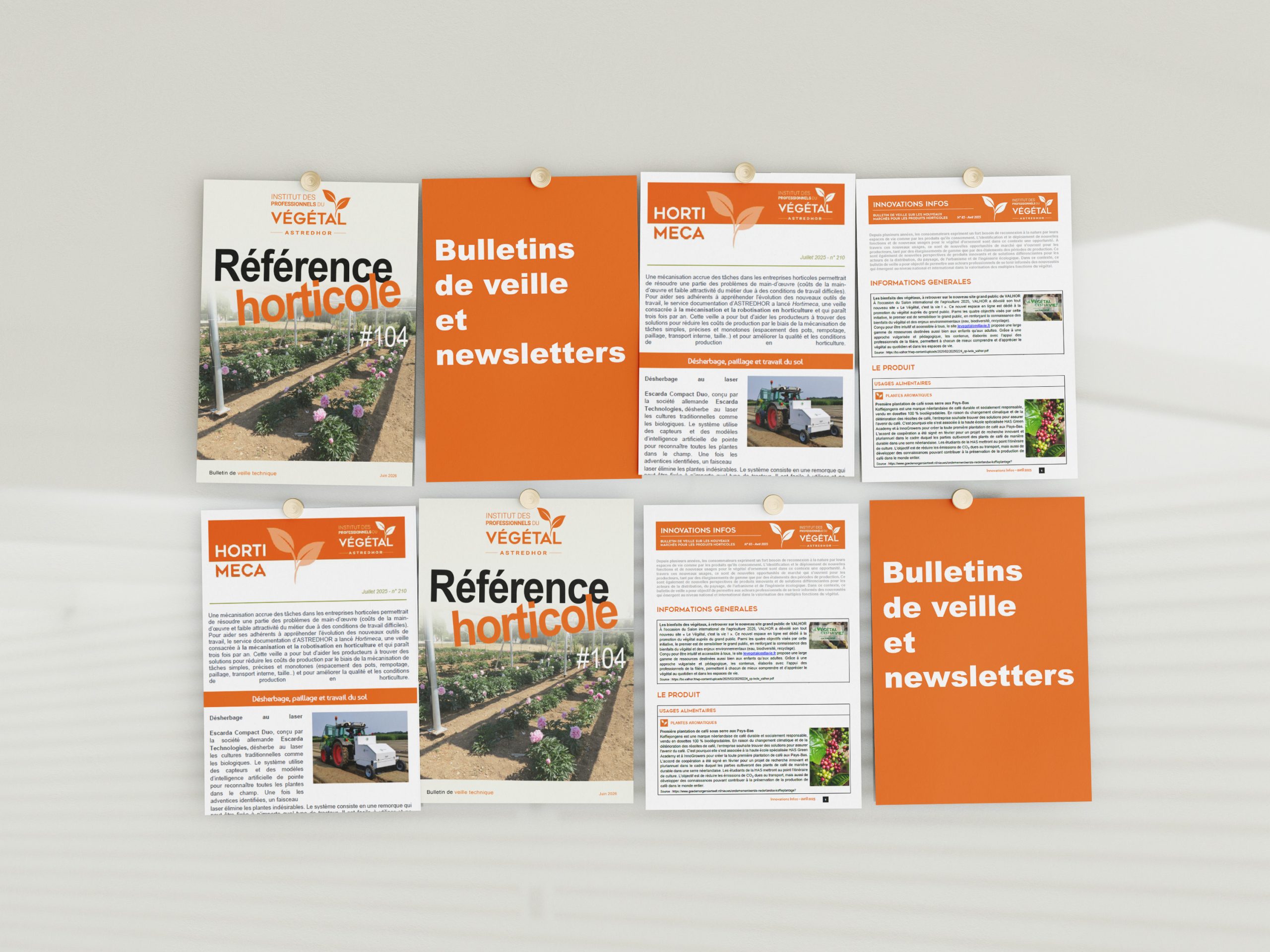 Bulletins de veille - Newsletters